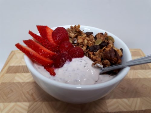 Pouding de chia au tahini