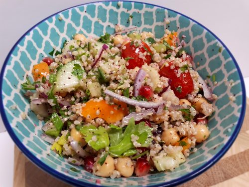 Salade méditerranéenne au sumac