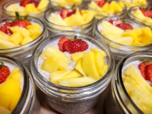 Pouding de chia aux épices chai