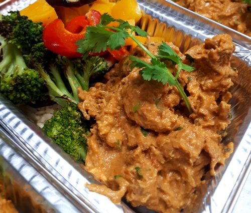 « Poulet » au beurre (repas congelé)