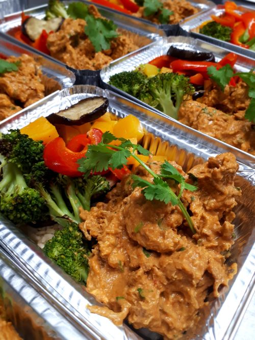 « Poulet » au beurre (repas congelé)