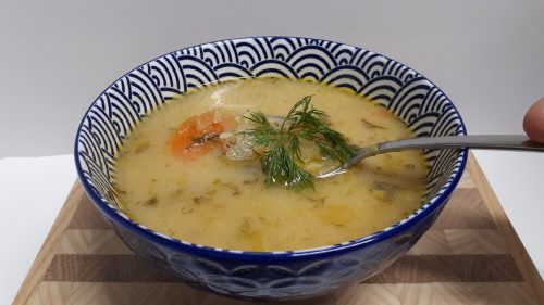 Soupe grecque au riz et citron (Congelée)
