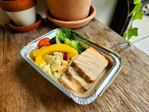 Tofu à la sauce tahini (Repas congelé)