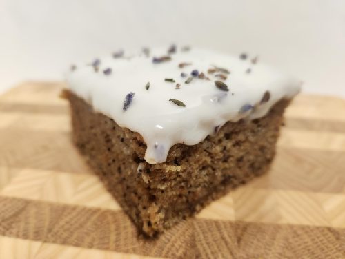 Gâteau lavande et pavot (Congelé)