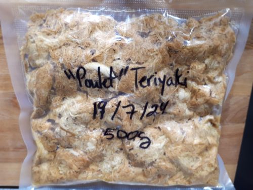 « Poulet » teriyaki (Sous vide)