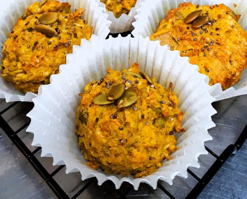 Bouchées salées à la courge