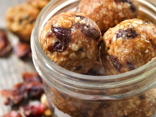 Boules d'énergie aux canneberges (Congelées)