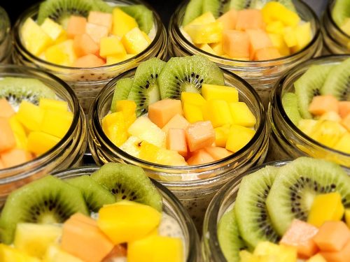 Pouding de chia aux fruits tropicaux