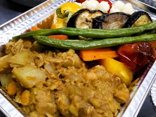 Pois chiches masala (repas congelé)