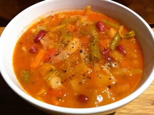 Soupe minestrone