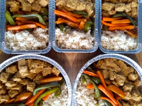 Tempeh à la citronnelle